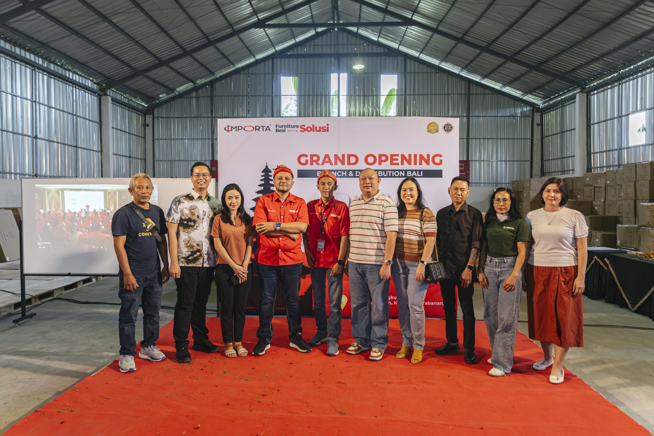 Perkuat Ekspansi Nasional, Importa Furniture Cabang dan Pusat Distribusi Ke-26 di Bali