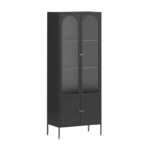 IMP KEISHI CABINET 2D 80 WD BLACK