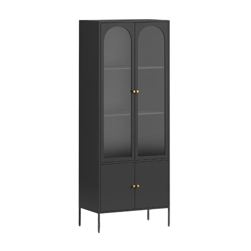 IMP KEISHI CABINET 2D 80 WD BLACK
