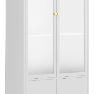 IMP KEISHI CABINET 2D 80 WD WHITE