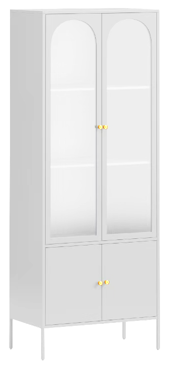 IMP KEISHI CABINET 2D 80 WD WHITE